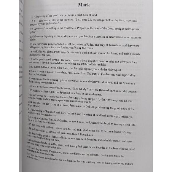 Young's Literal Translation of the Bible - The Gospels. Robert Young - Picture 4 of 8